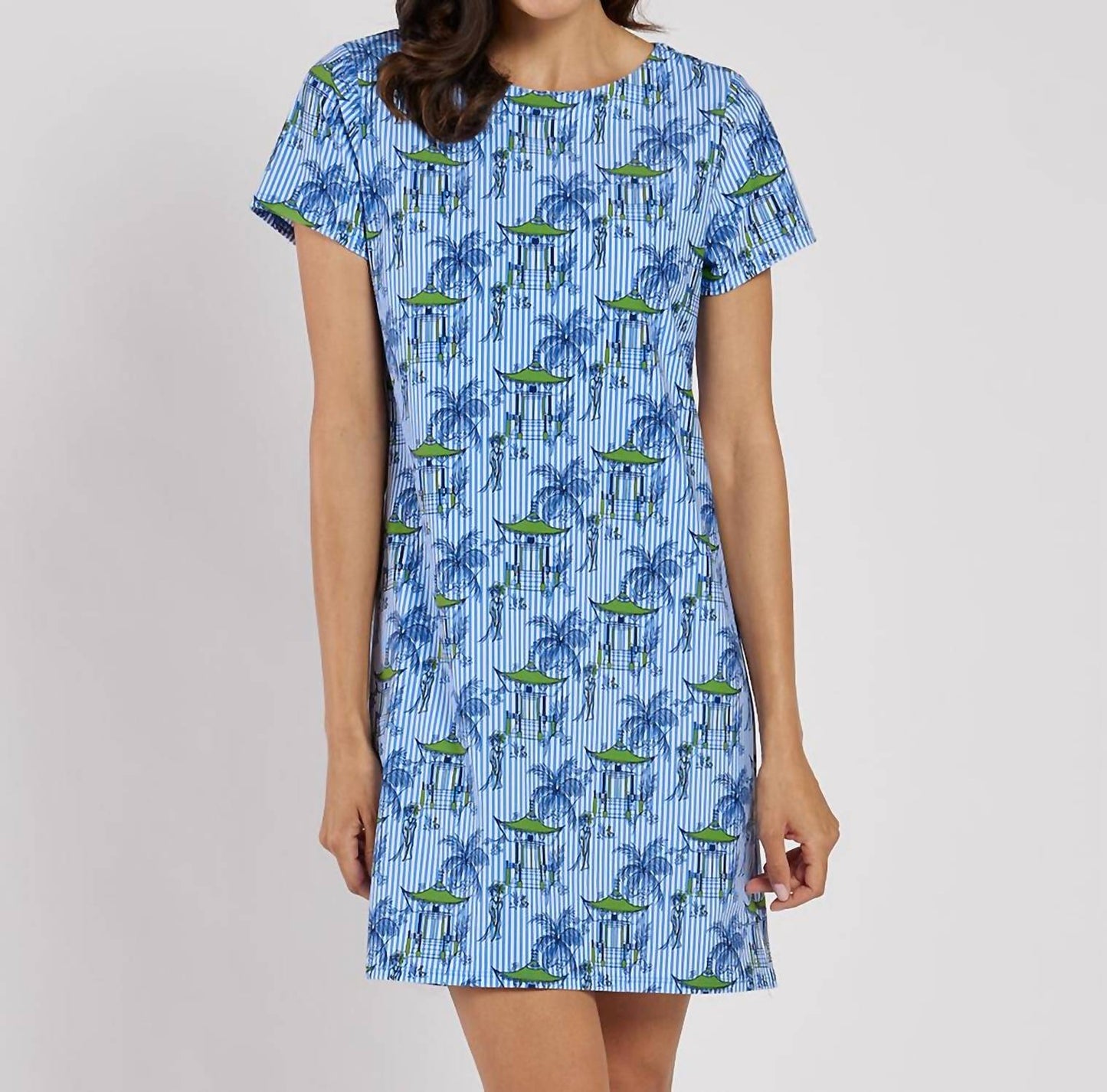 Jude Connally - Ella Short Sleeve Mini Dress