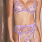Fleur Du Mal - Petal Embroidery Demi Bra