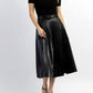 A.Ren - Camden Faux Leather Midi Skirt