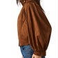Steve Madden - Dierdra High-collar Faux-suede Jacket