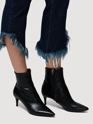 Moldura - Le Crop Mini Boot Jeans Rasgado Cru