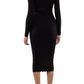 Blu Pepper - Scallop Ribbed Dress