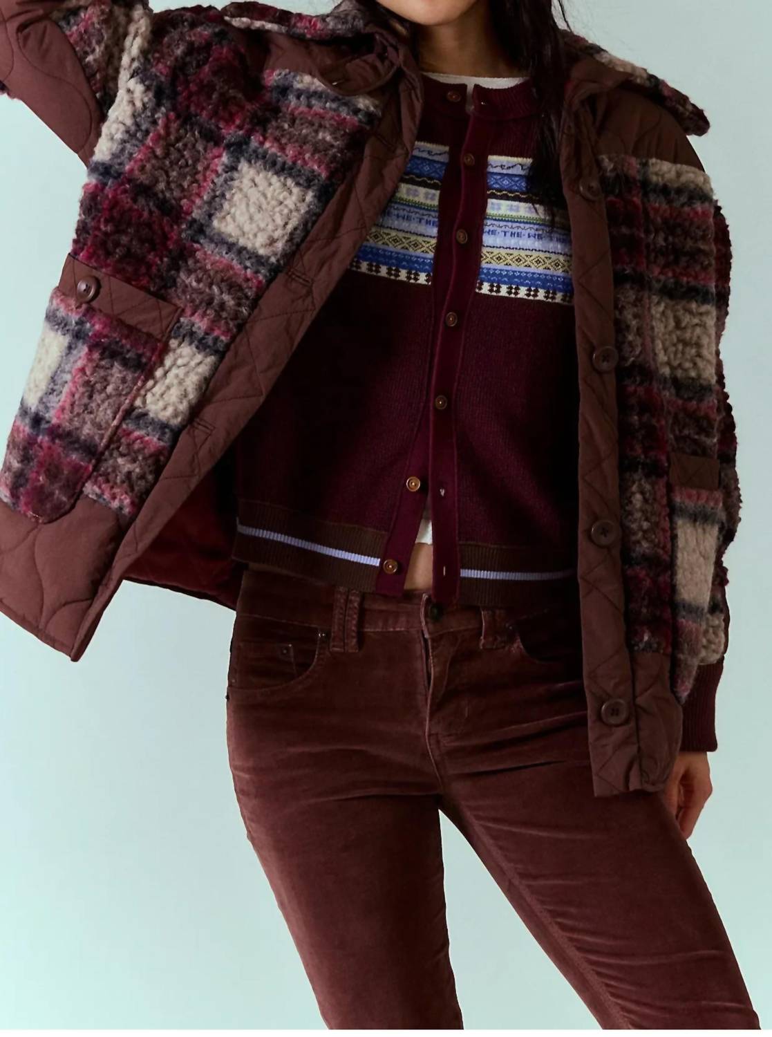 Free People - Sana Quilted Bomber Jacket