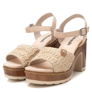 Xti - Sandálias femininas Refresh com tiras