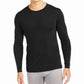 32 DEGREES Men's Base Layer Crew Neck Shirt Black - Size Small