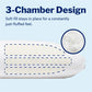 Travesseiro Casper Sleep Essential para dormir, King, branco