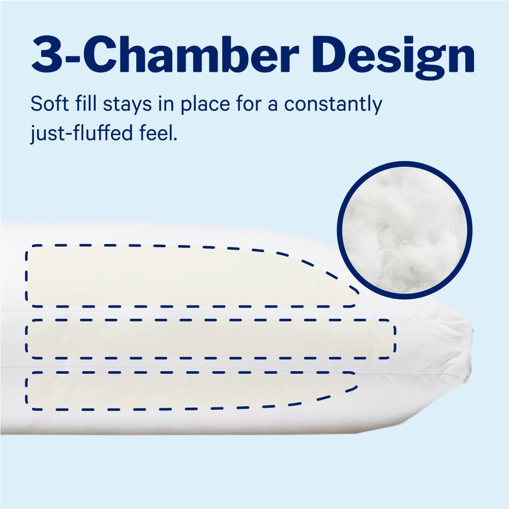 Travesseiro Casper Sleep Essential para dormir, King, branco