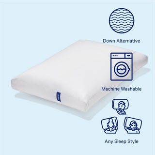 Travesseiro Casper Sleep Essential para dormir, King, branco