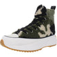 Steve Madden Womens Shaft Faux Fur Fashion Sneakers Green 7.5 Medium (B,M)