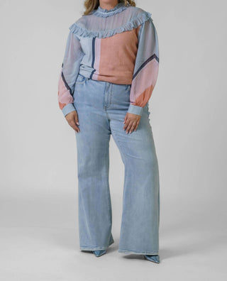 -Bl^Nk- - Blusa de malha Kalani - Plus