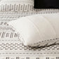 Full/Queen Cotton Jacquard Duvet Cover Mini Set