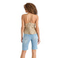 Steve Madden - Mina V-neck Ruffle Top