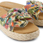 Toms - Women's Abby Slide Flatform Espadrille Sandal