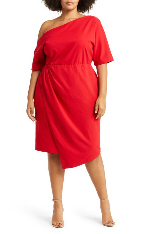 11 Honoré Adeline One-Shoulder Dress