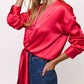 Hutch - Kass Long Sleeve Tie Top