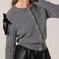 Astr - Melvie Bow Detail Cardigan