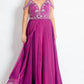 Rachel Allan - Beaded Chiffon Prom Dress