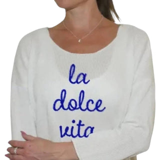 Toss Designs - Suéter de malha La Dolce Vita