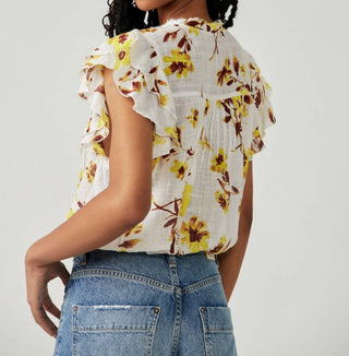 Free People - Blusa estampada NAYA