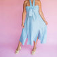 Aylaya - Pinstripe Halter Dress