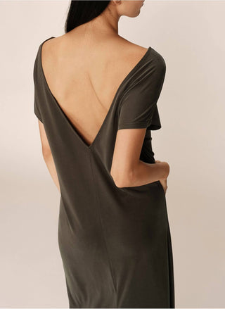 Grace &amp; Mila - Vestido longo Peace com decote em V nas costas