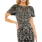 Mac Duggal - Beaded Jewel Neck Dress