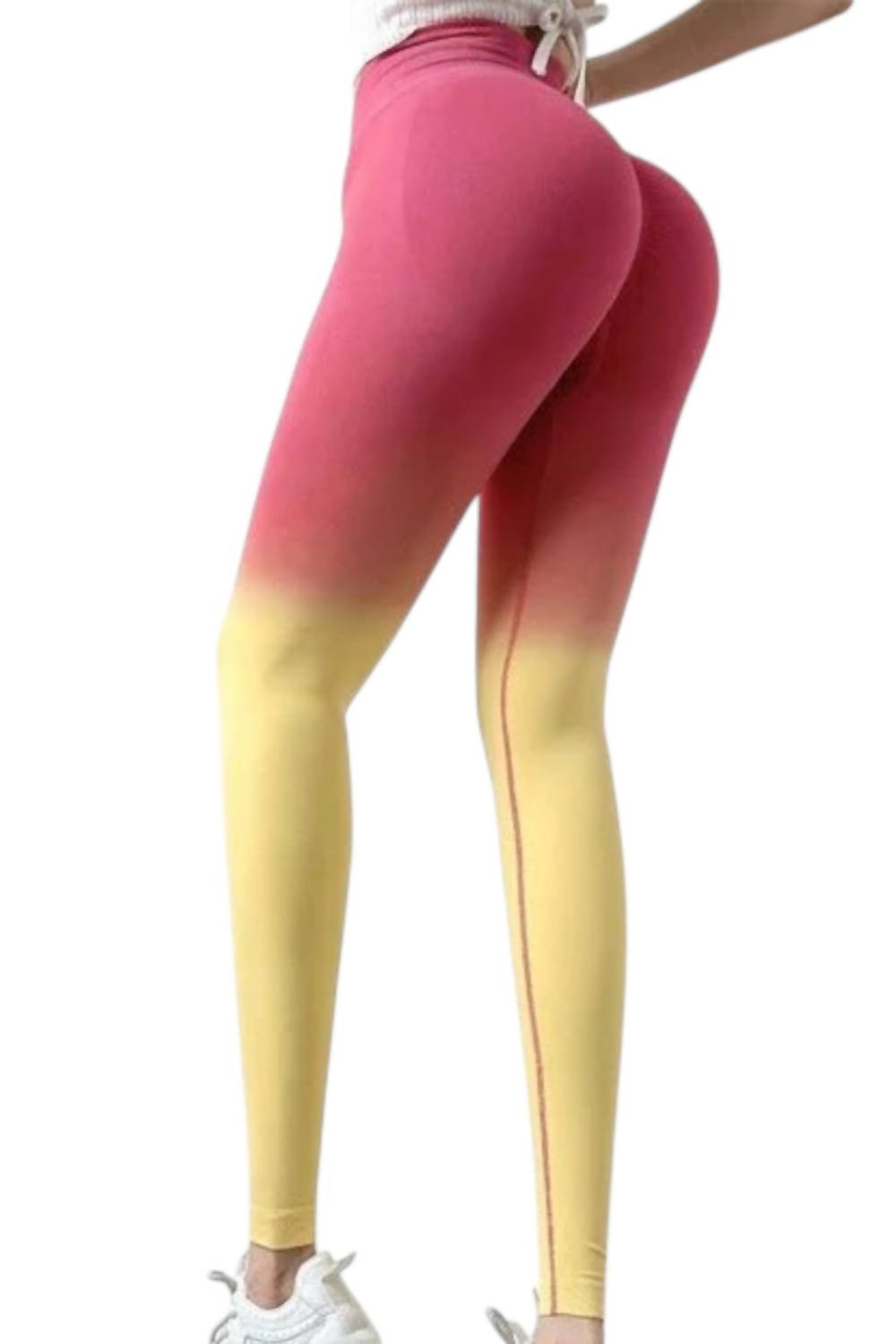 Rockstar Peach - Ode To Ombre Sculpting Leggings