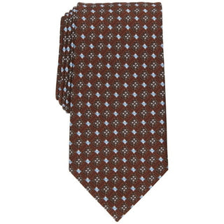 Perry Ellis Men's Selby Neat Tie - Brown