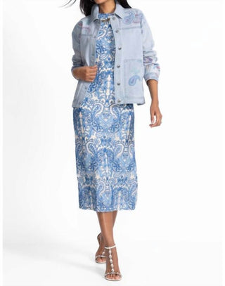 Johnny Was - VESTIDO MIDI DE MALHA WYNIFRED