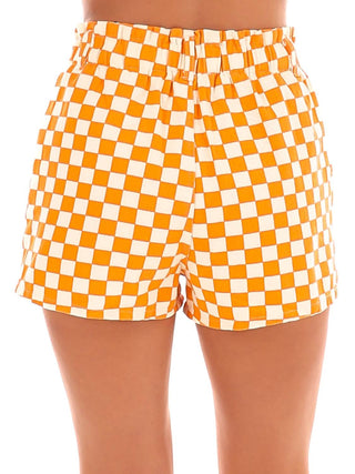 Day + Moon - Checker Spirit Shorts