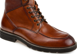 Bota masculina Thomas &amp; Vine Lowry com bico dividido, marrom, tamanho 10 M