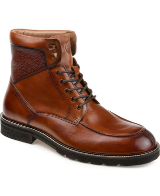 Bota masculina Thomas &amp; Vine Lowry com bico dividido, marrom, tamanho 10 M