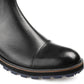 Bota Chelsea Jaylon Cap Toe Masculina Thomas &amp; Vine Preta Tamanho 10 M