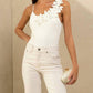 Adelyn Rae - Justine Floral Applique Bodysuit
