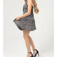 Angie - Tie Front Tank Strap Mini Dress