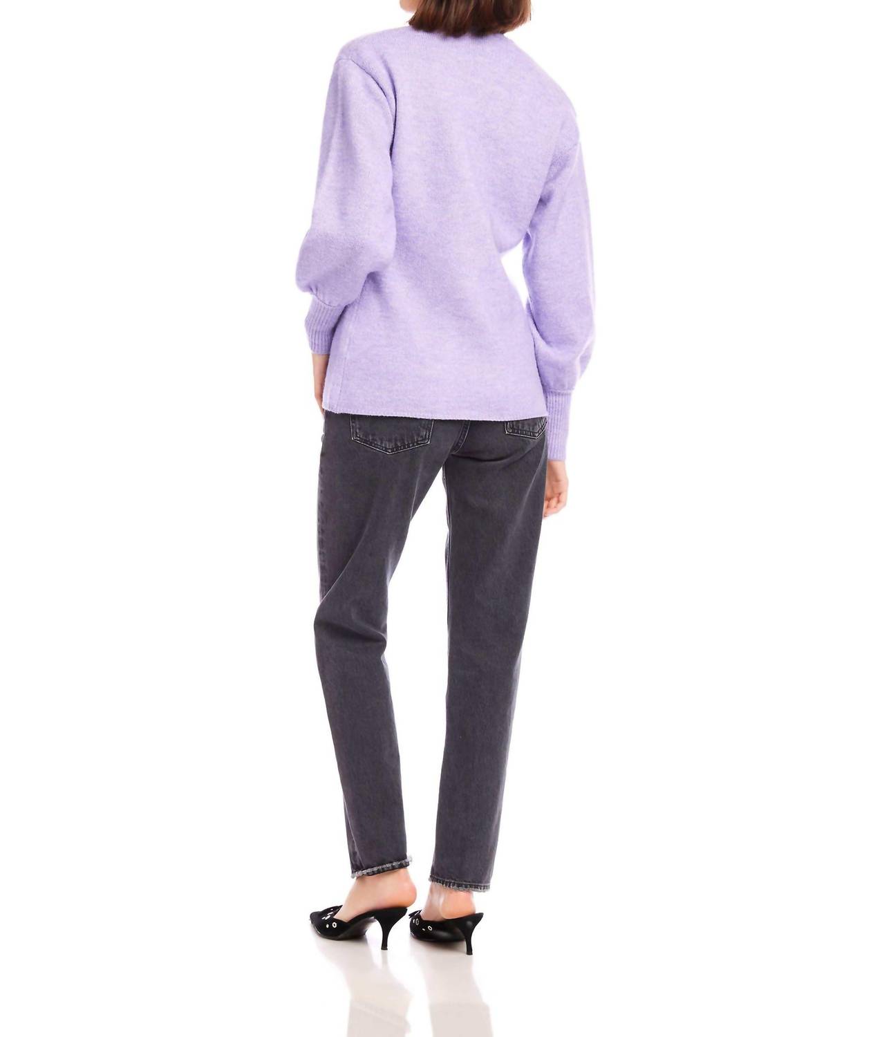Fifteen Twenty - Lucy Long Sleeve V-neck Cardigan