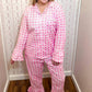 Heart Of Grace - Ruffle Pajama Pant Set