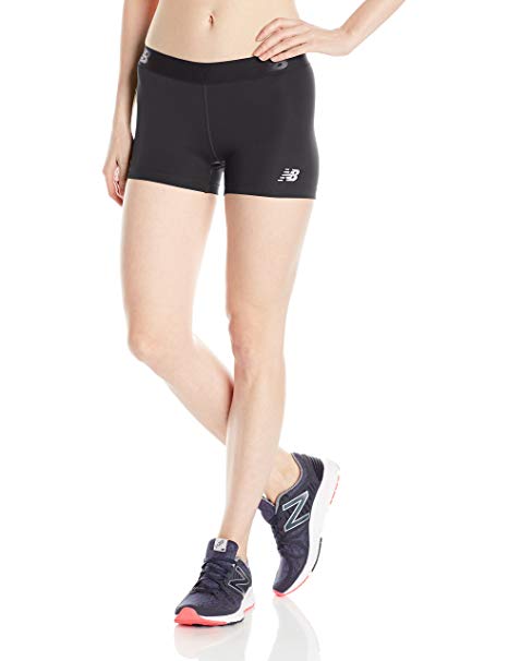 Shorts New Balance Accelerate Hot Feminino Preto Tamanho X-G