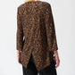 Joseph Ribkoff - Animal Print Split Sleeve Tunic Top