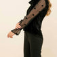 Thml - Velvet Turtleneck Top