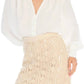 Allison New York - Dawn Beaded Knit Mini Skirt