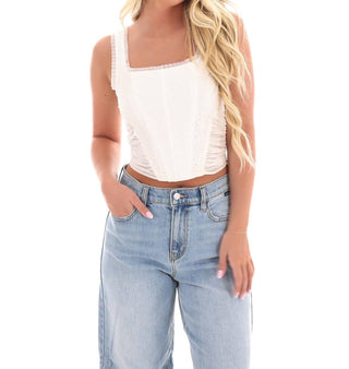 Blue B - By Your Side Corset Tank Top