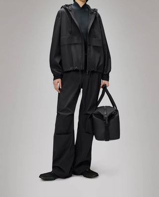 Rains - Jaqueta de chuva Suva Hardshell curta com cordão