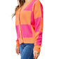 Double Take - Woven Right Checkered Cardigan