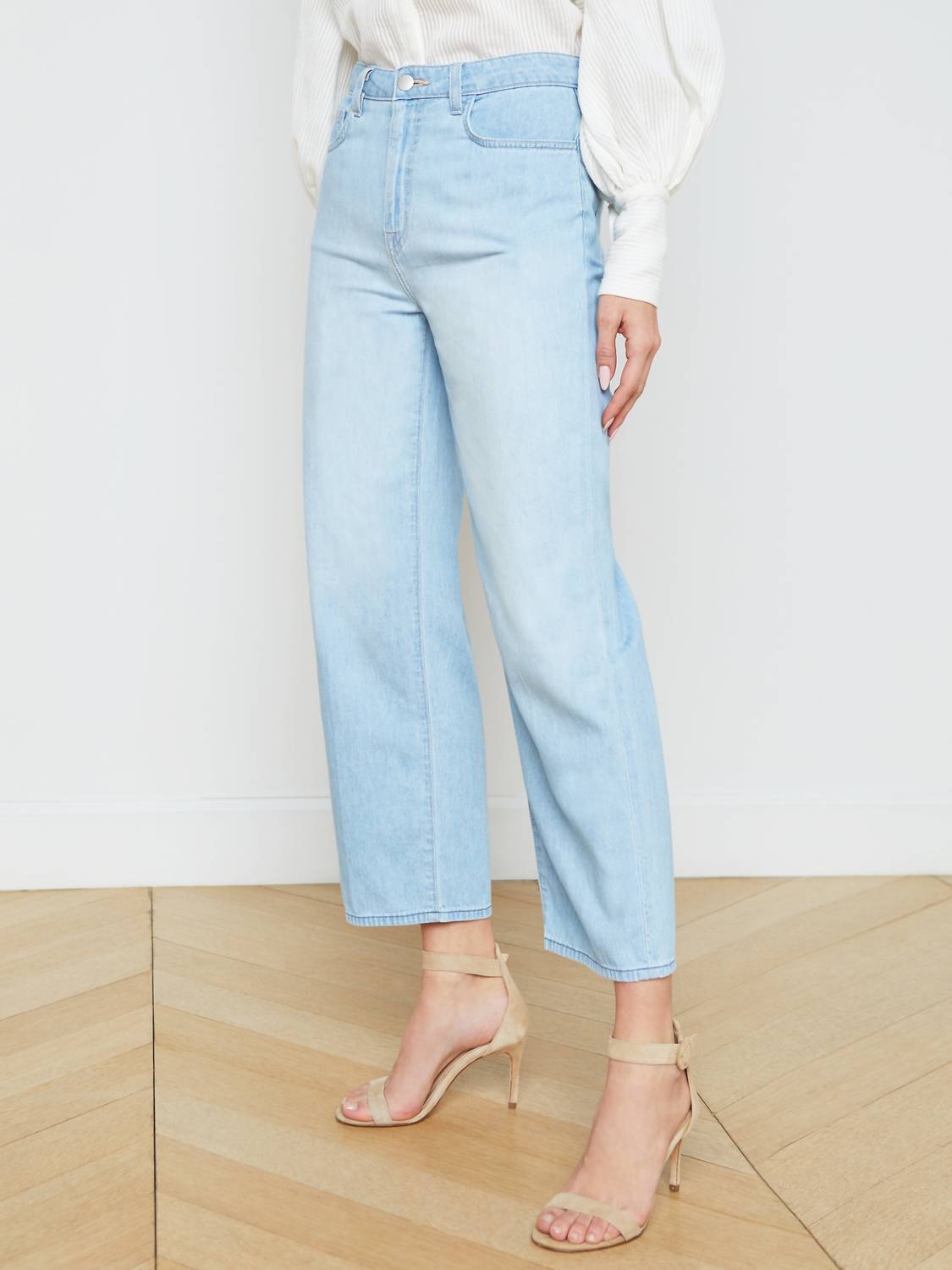 L'Agence - June Cropped Stovepipe Jean