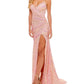 Rachel Allan - Beaded Tulle Long Prom Dress