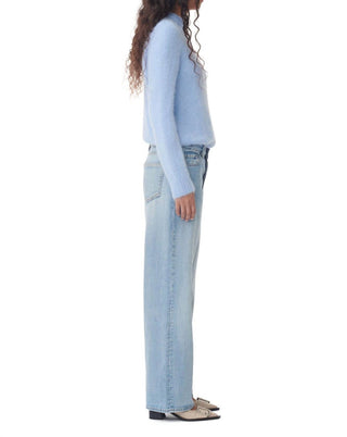 Ganni - Calça Jeans Izey Rígida