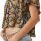 Free People - Printed Ruffled Up Top