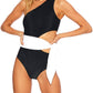 Beach Riot - Carlie One Piece Asymmetrical Swimsuit