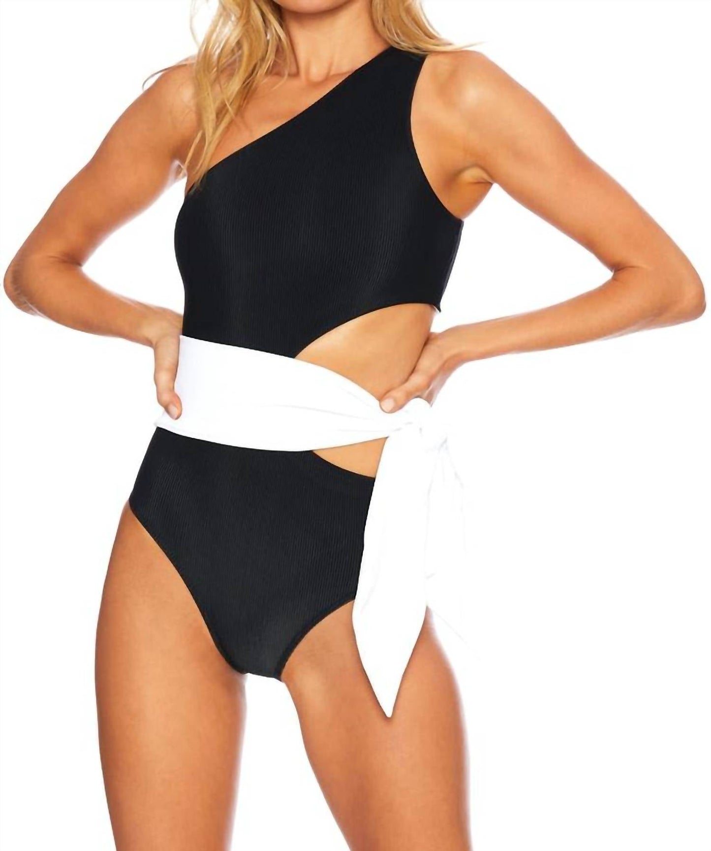 Beach Riot - Carlie One Piece Asymmetrical Swimsuit